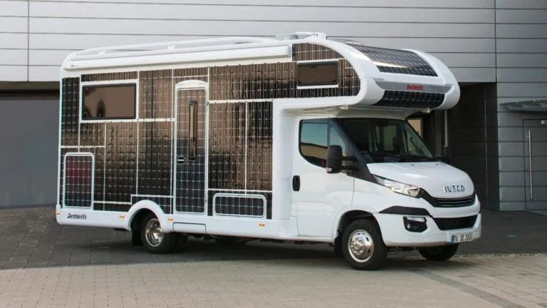 Solar-panel-covered-caravan